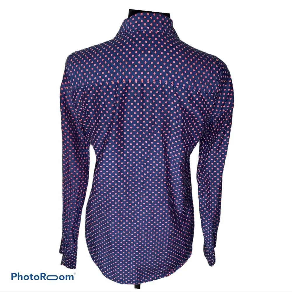 J. Crew XS polkadot top